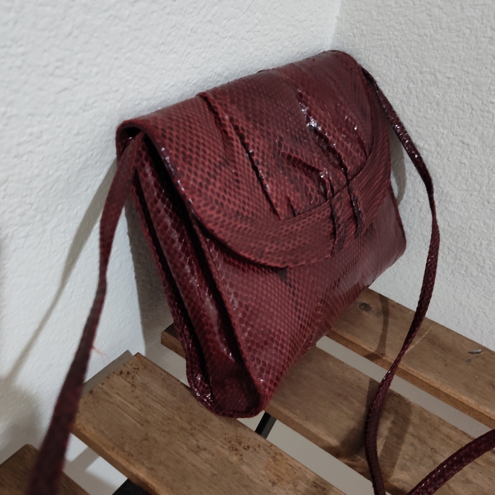 Genuine Snakeskin MARY ANN ROSENFELD - Picture 4 of 8